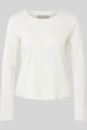 Christian Berg Longsleeve mit Strukturmuster in , Größe 36