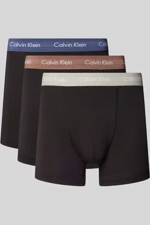 Calvin Klein Trunks mit Logo-Bund im 3er-Pack in , Größe S