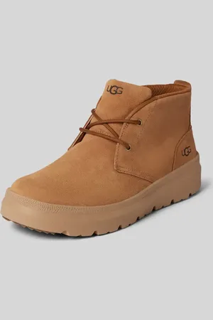 UGG Lederboots mit Label-Print Modell 