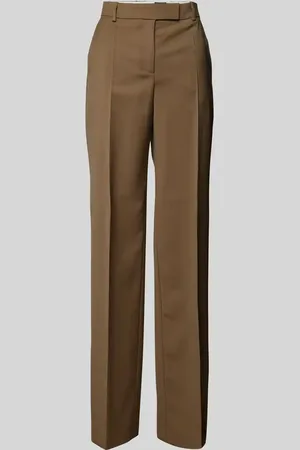HUGO BOSS Straight Fit Stoffhose aus Schurwolle Modell 