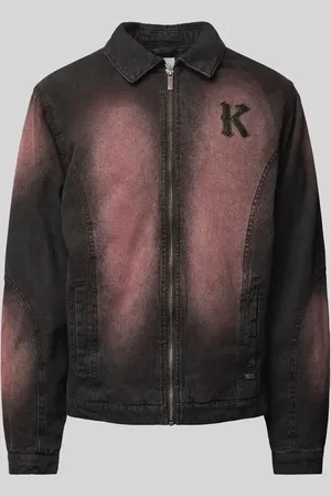 Karl Kani Jeansjacke mit Label-Badge in , Größe XS