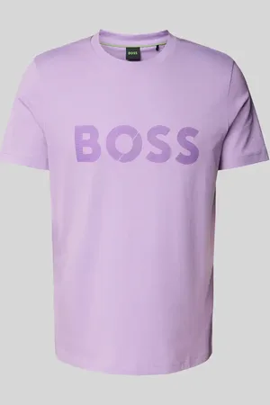 HUGO BOSS T-Shirt mit Label-Print in , Größe M