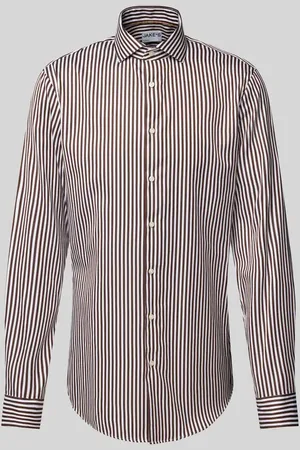 Jake*s Slim Fit Businesshemd in Premiumqualität mit extra langem Arm in , Größe 41/42