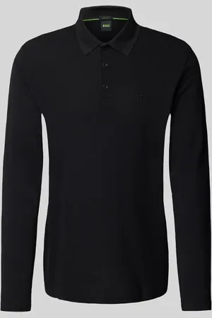 HUGO BOSS Regular Fit Poloshirt mit Label Stitching Modell 