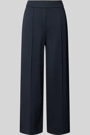 Someday Wide Leg Stoffhose mit fixierten Bügelfalten Modell 