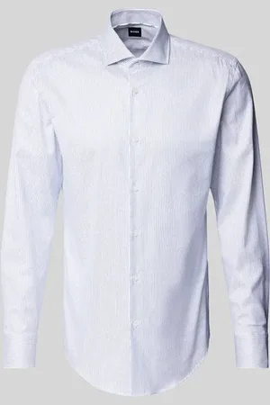 HUGO BOSS Slim Fit Business-Hemd mit Haifischkragen Modell 