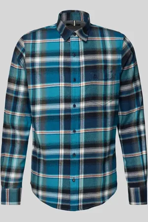 Lerros Regular Fit Freizeithemd mit Label-Stitching in , Größe M