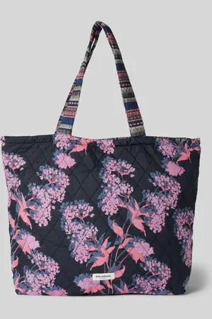 Lollys Laundry Handtasche mit Steppnähten Modell 