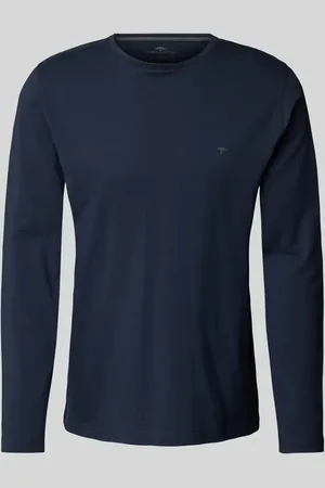 Fynch-Hatton Longsleeve mit Logo-Print in , Größe XL