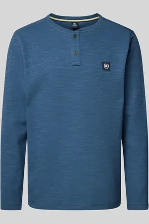 Lerros Longsleeve mit Knopfleiste Modell 
