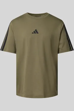 adidas T-Shirt mit Logo-Stitching in , Größe S