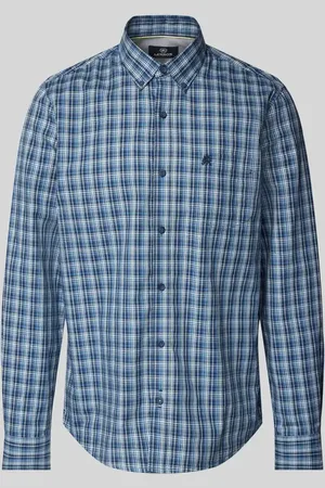 Lerros Regular Fit Freizeithemd mit Label-Stitching in , Größe L