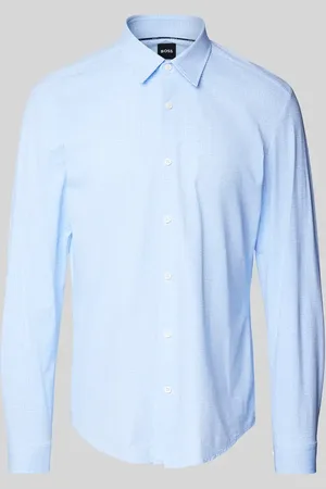 HUGO BOSS Slim Fit Freizeithemd mit Kentkragen Modell 