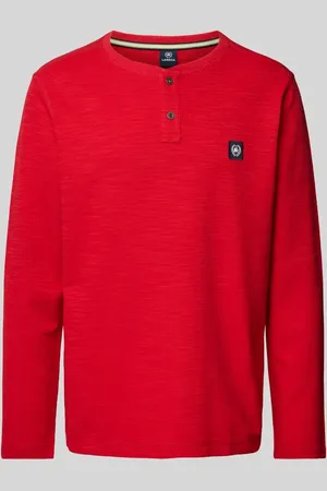 Lerros Longsleeve mit Knopfleiste Modell 