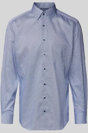 ETERNA Regular Fit Businesshemd mit Allover-Print in , Größe 39