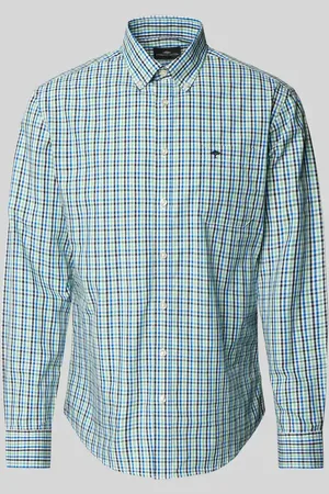 Fynch-Hatton Regular Fit Freizeithemd mit Button-Down-Kragen in , Größe 3XL