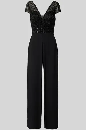 hey kyla Jumpsuit mit Ziersteinbesatz in , Größe 32