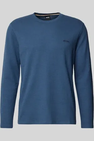 HUGO BOSS Longsleeve mit Label-Stitching Modell 