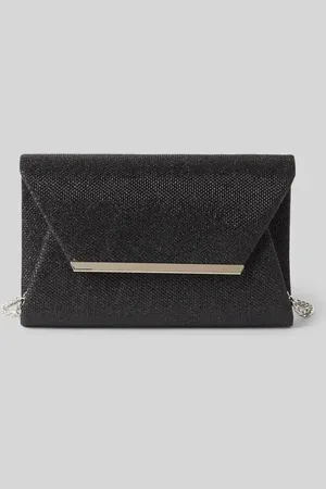 Jake*s Abendtasche mit Strukturmuster und Schulterkette in , Größe 1