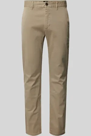 HUGO BOSS Slim Fit Chino mit Gürtelschlaufen in , Größe 32/32