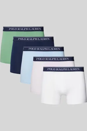 Ralph Lauren Trunks mit elastischem Label-Bund im 5er-Pack in , Größe S