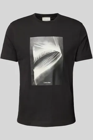Calvin Klein T-Shirt mit Label-Print in , Größe S