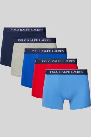 Ralph Lauren Trunks mit elastischem Label-Bund im 5er-Pack in , Größe S