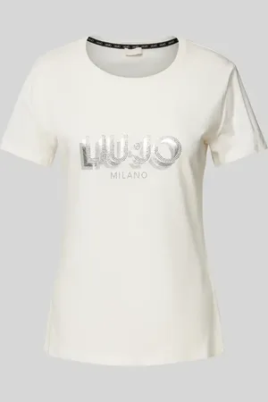 Liu Jo T-Shirt mit Strasssteinbesatz in , Größe XS