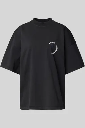 Pegador Oversized T-Shirt mit Label-Print Modell 