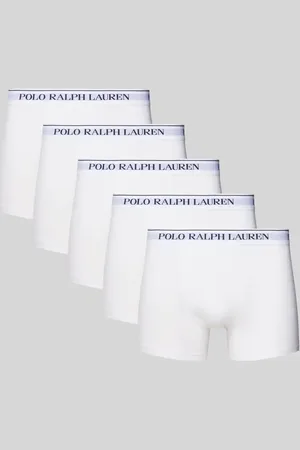 Ralph Lauren Trunks mit elastischem Label-Bund im 5er-Pack in , Größe S