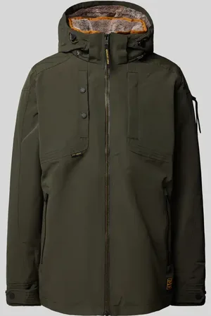 PME Legend™ Tapered Fit Funktionsjacke mit abnehmbarem Innenkunstfell in , Größe XXL