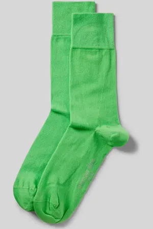 Christian Berg Socken mit Label-Print in , Größe 39/42