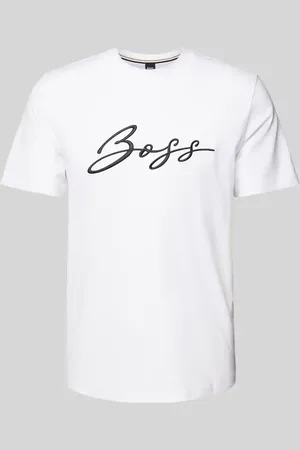 HUGO BOSS T-Shirt mit Label-Stitching Modell 