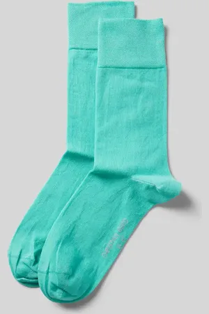 Christian Berg Socken mit Label-Print in , Größe 39/42