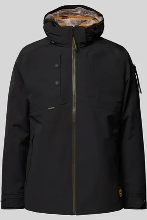 PME Legend™ Tapered Fit Funktionsjacke mit abnehmbarem Innenkunstfell in , Größe XXXL