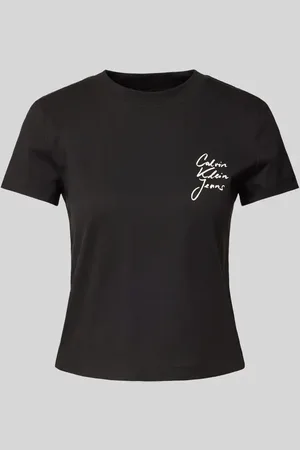 Calvin Klein T-Shirt mit Label-Print in , Größe XS
