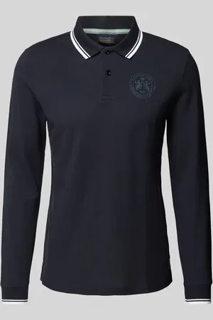 Christian Berg Poloshirt mit kurzer Knopfleiste in , Größe S