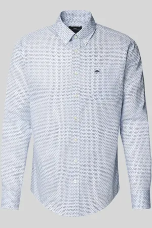 Fynch-Hatton Regular Fit Freizeithemd mit Button-Down-Kragen in , Größe M