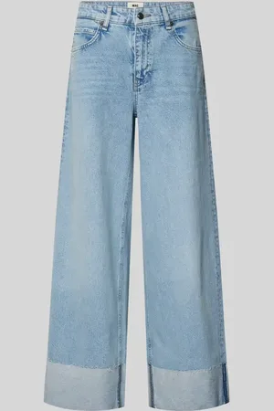 Mac Wide Leg Jeans im 5-Pocket-Design Modell 