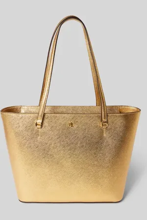 Ralph Lauren Handtasche mit Label-Applikation Modell 