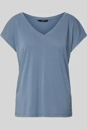 VERO MODA Comfort Fit T-Shirt mit Modal-Anteil Modell 