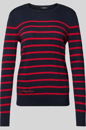 Ralph Lauren Strickpullover mit gerippten Abschlüssen in , Größe XS