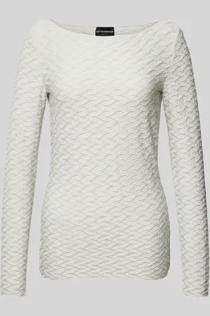 Emporio Armani Longsleeve mit U-Boot-Ausschnitt in , Größe S