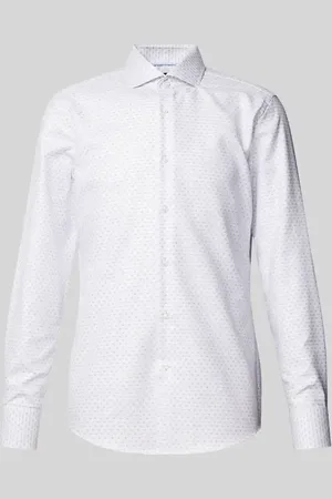 HUGO BOSS Regular Fit Business-Hemd mit Haifischkragen in , Größe 38