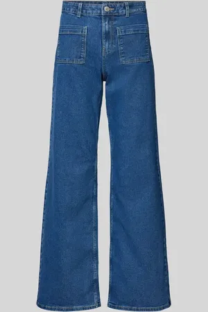VERO MODA Wide Fit Jeans aus Baumwoll-Mix Modell 