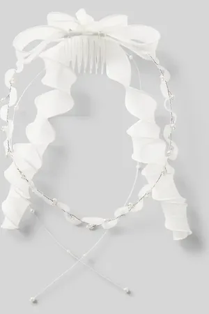 weise Haarschmuck mit Perlen in , Größe 1