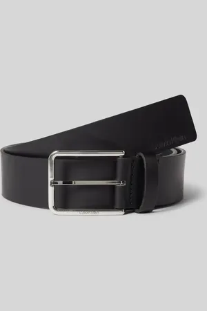 Calvin Klein Gürtel aus Büffelleder mit Dornschließe in , Größe 85