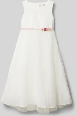 Une Hautre Couture Kleid mit floraler Applikation in , Größe 128