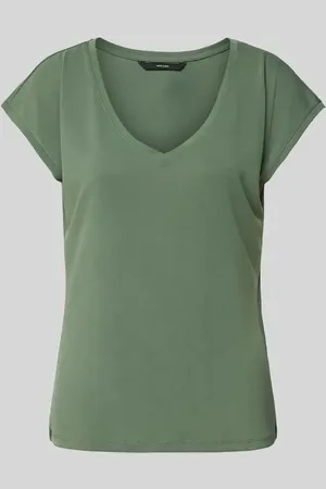 VERO MODA Comfort Fit T-Shirt mit Modal-Anteil Modell 