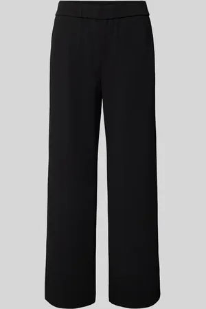 Zero Straight Fit Stoffhose mit elastischem Bund in , Größe 44